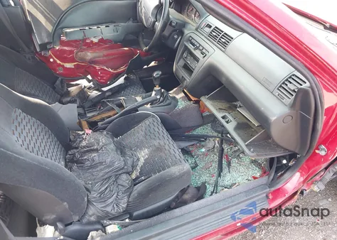 1997 Honda Prelude из США, поврежденный, VIN JHMBB6145VC000359